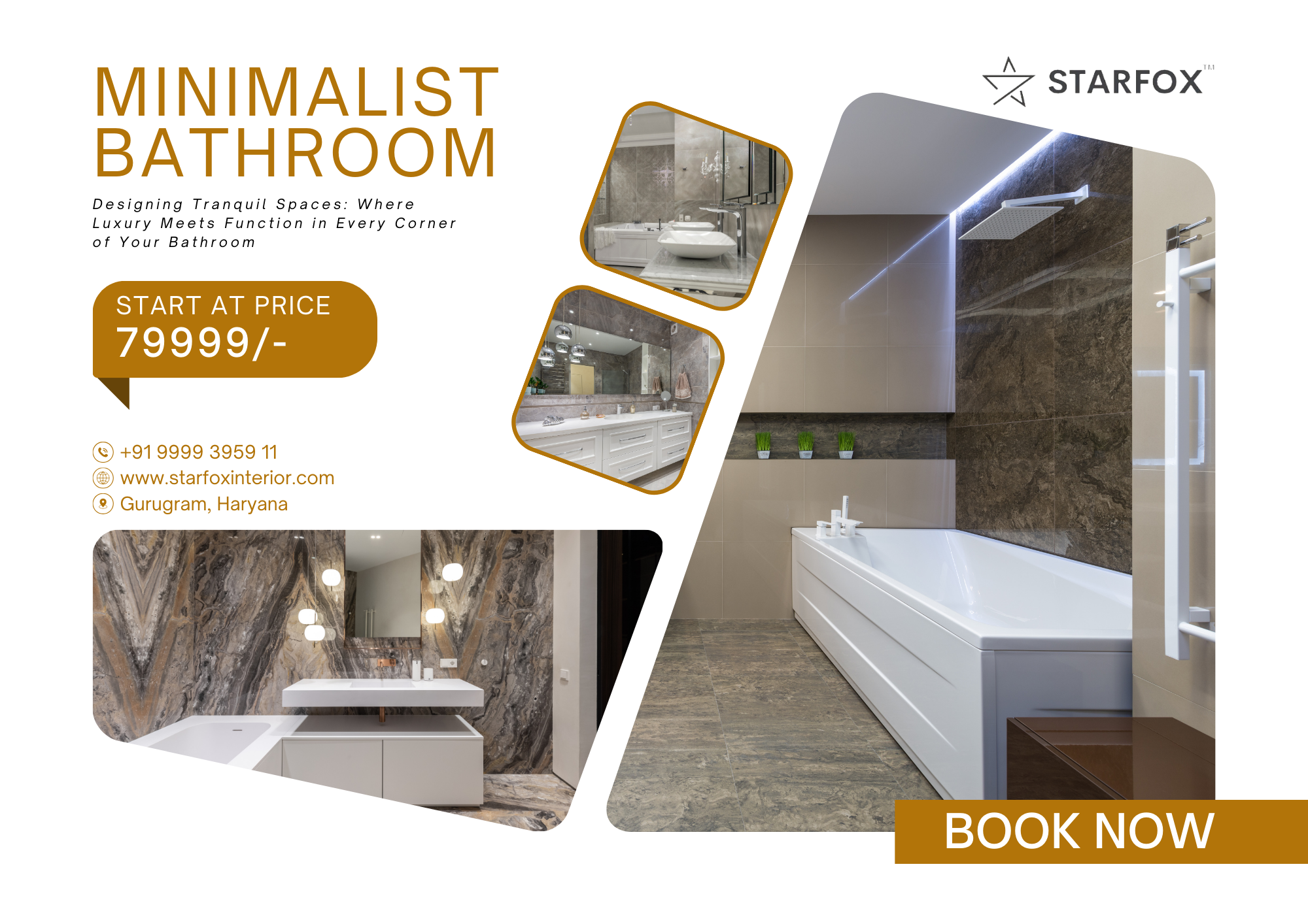 Bathroom Interior Design by Star Fox Interior