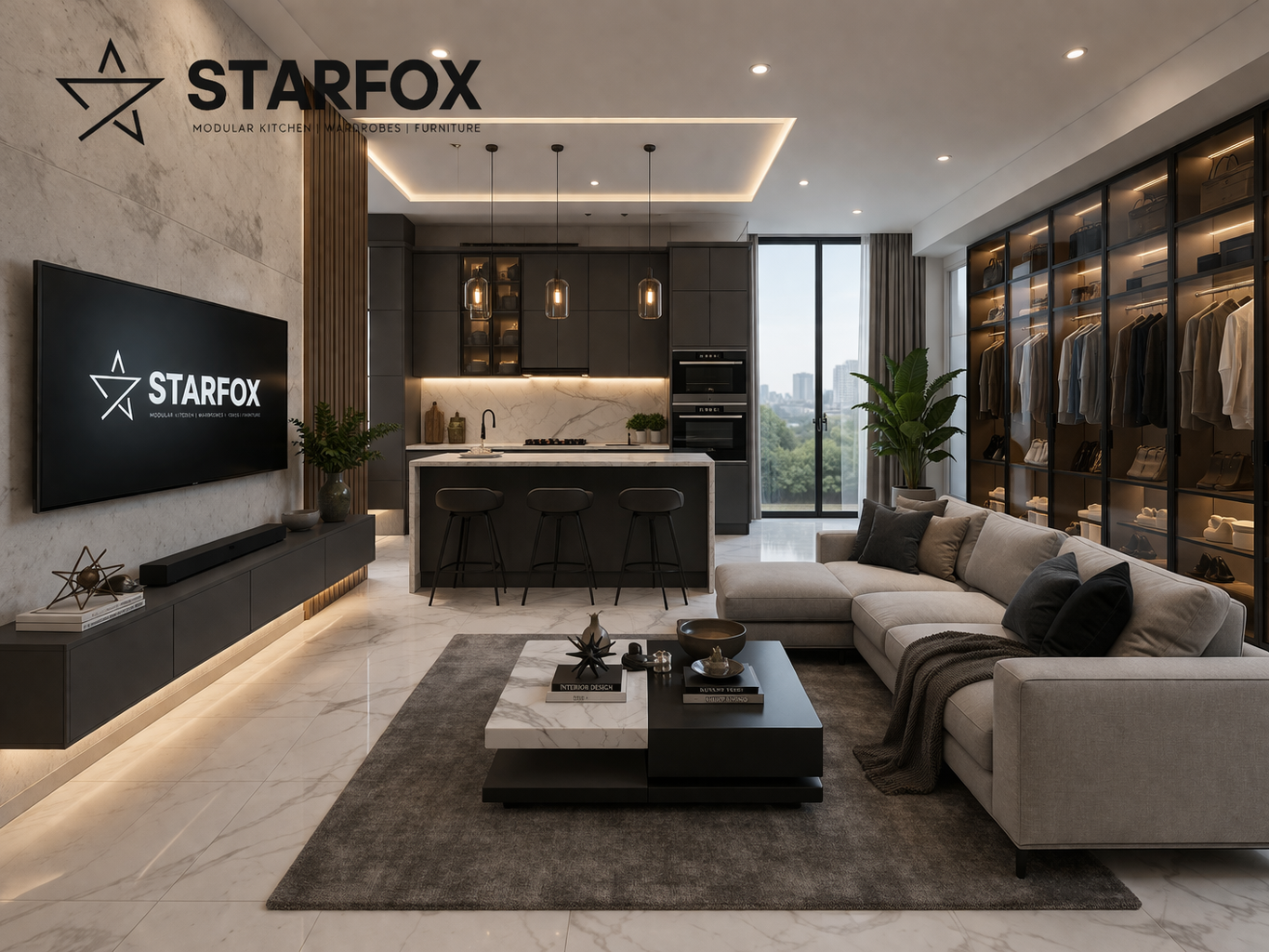 Best Interior Designer in Smartworld Orchard, Sector-61, Gurgaon